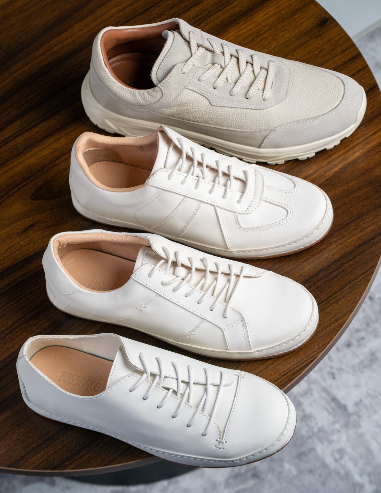 Terra Line Sneakers | Bone White