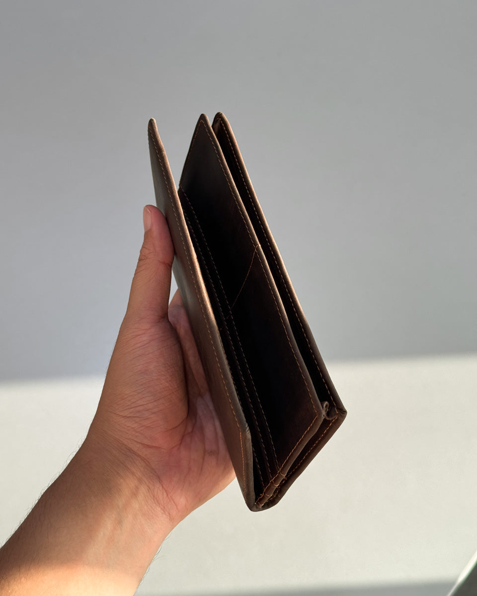 Kasper Nubuck Long Wallet | BJ09 (โปร Clearance Sale)