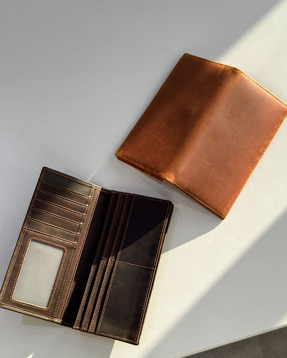 Kasper Nubuck Long Wallet | BJ09 (โปร Clearance Sale)