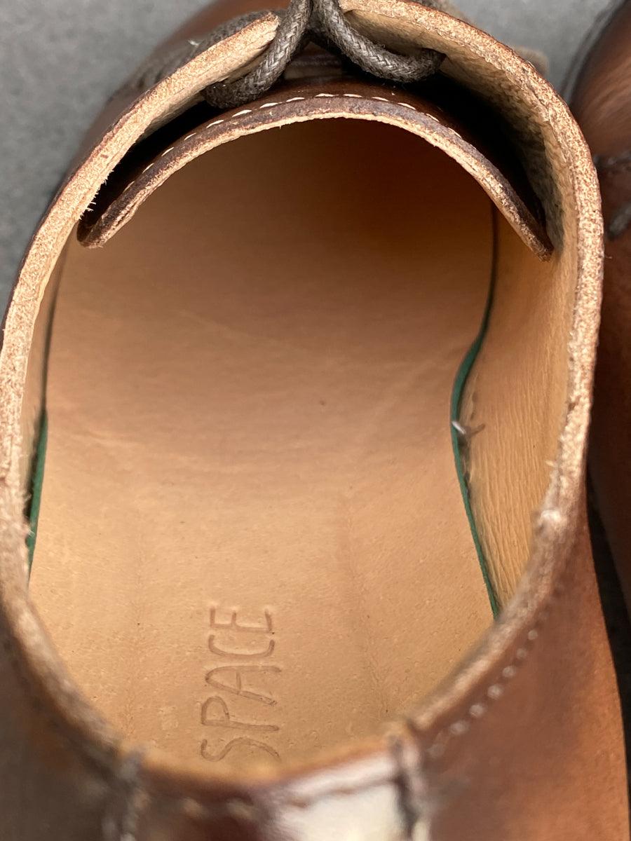 รองเท้าหนังแท้ผู้ชาย Piero Dark Brown Vintage Bagspace