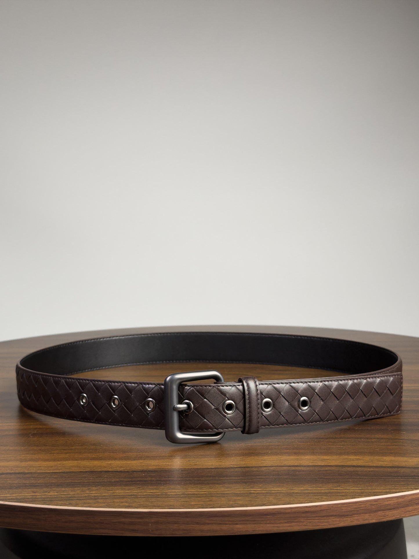 Saxon Leather Belt เข็มขัดสานหนังแท้