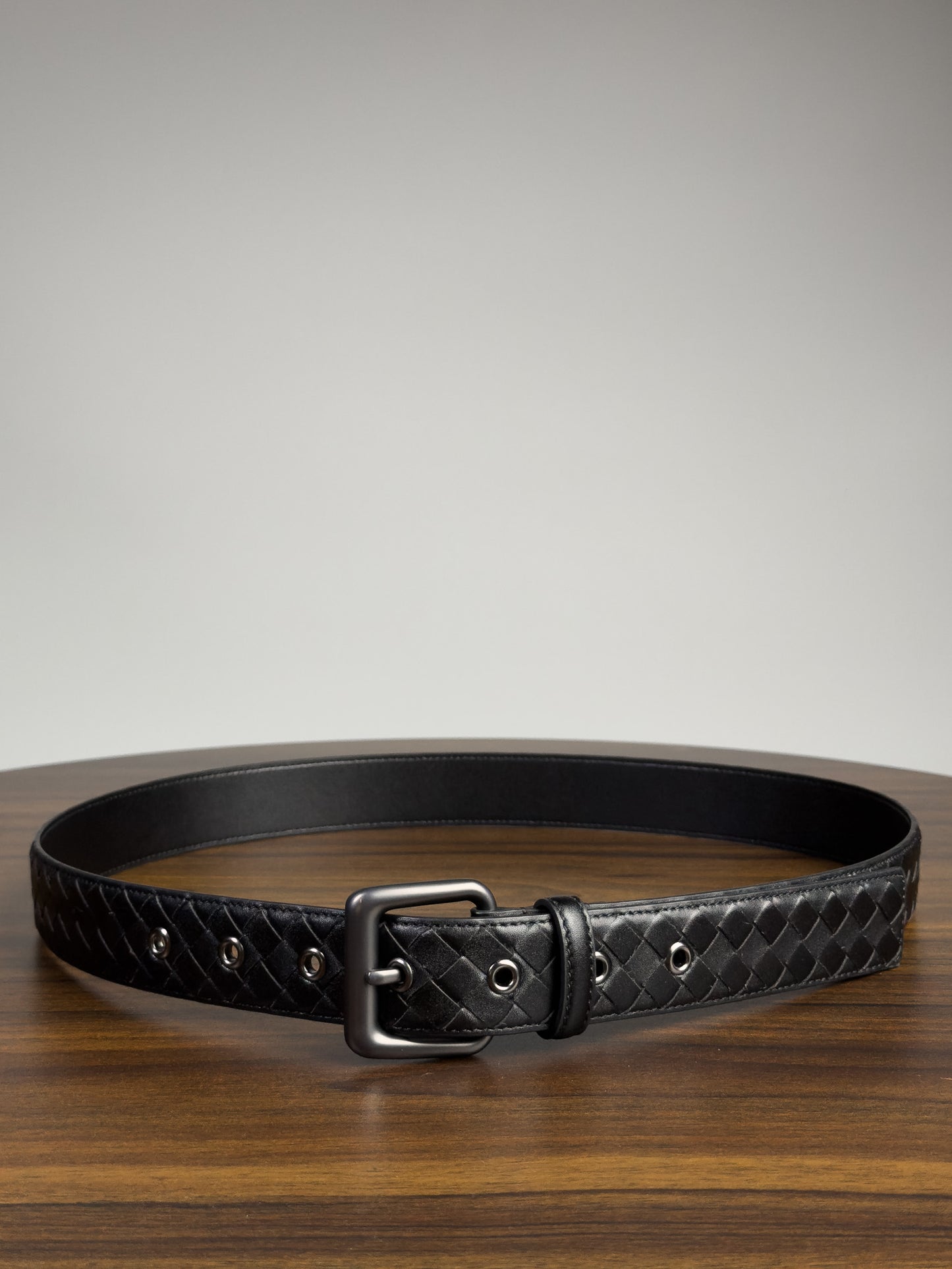 Saxon Leather Belt เข็มขัดสานหนังแท้