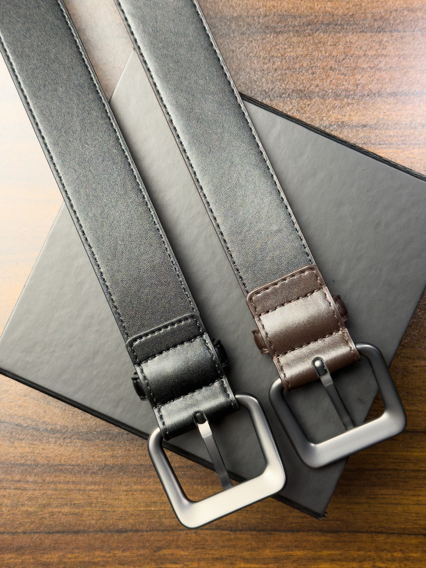 Saxon Leather Belt เข็มขัดสานหนังแท้