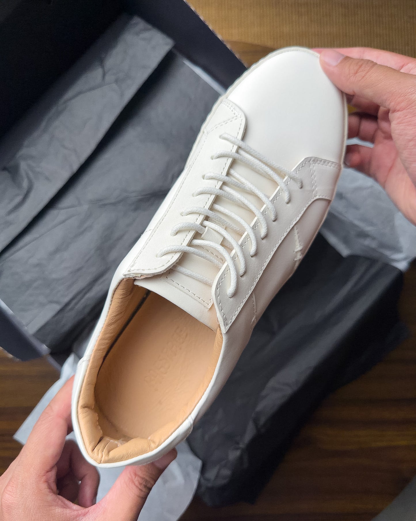 Dante Sneaker | Fade White