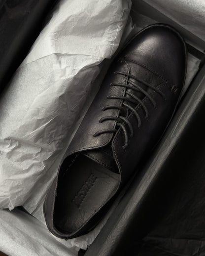 รองเท้าหนังแท้ผู้ชาย Piero Vintage Black Bagspace