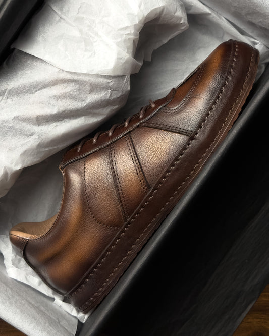 รองเท้าหนังแท้ผู้ชาย Carina Dark Brown GAT Bagspace