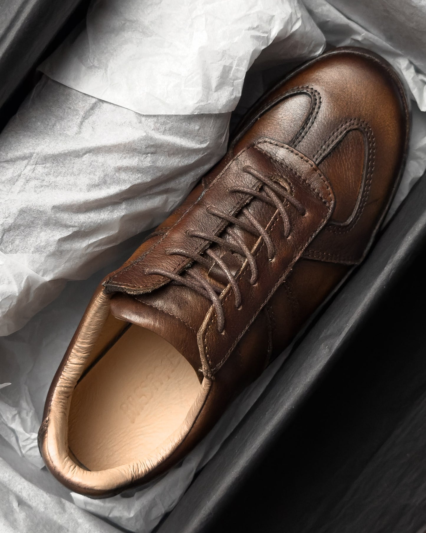 รองเท้าหนังแท้ Carina Dark Brown [Last Stock]