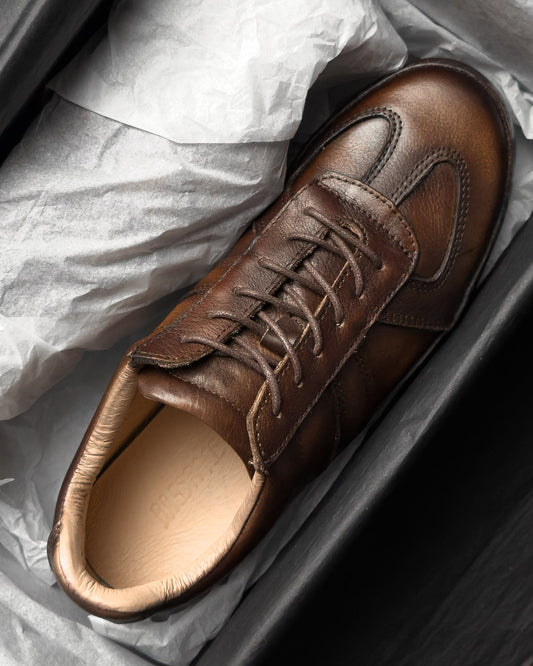 รองเท้าหนังแท้ Carina Dark Brown [Last Stock]