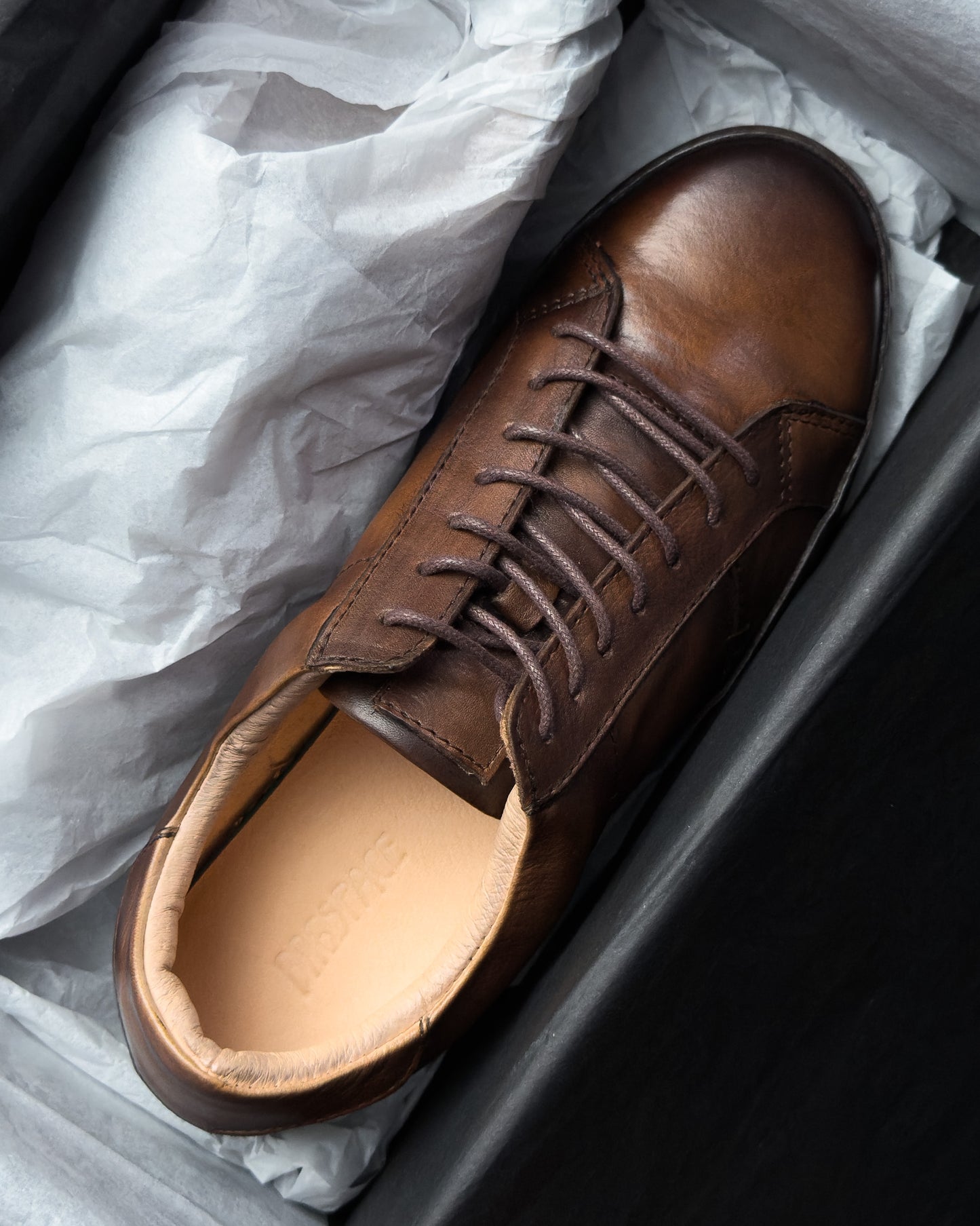 รองเท้าหนังแท้ผู้ชาย Dante Dark Brown Bagspace