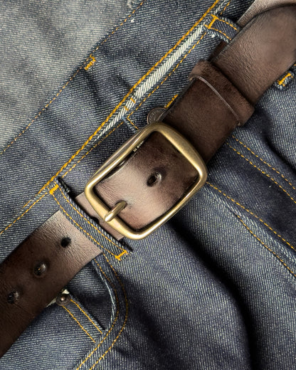 Rove Leather Belt เข็มขัดหนังแท้ (แถมที่เจาะรู/ตัดสายได้)