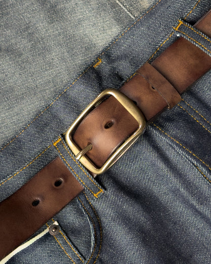 Rove Leather Belt เข็มขัดหนังแท้ (แถมที่เจาะรู/ตัดสายได้)