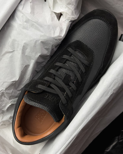 รองเท้าหนังแท้ Terra Line Obsidian Black Bagspace