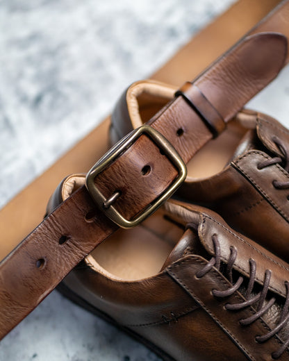 Rove Leather Belt เข็มขัดหนังแท้ (แถมที่เจาะรู/ตัดสายได้)