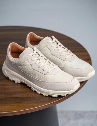 Terra Line Sneakers | Bone White