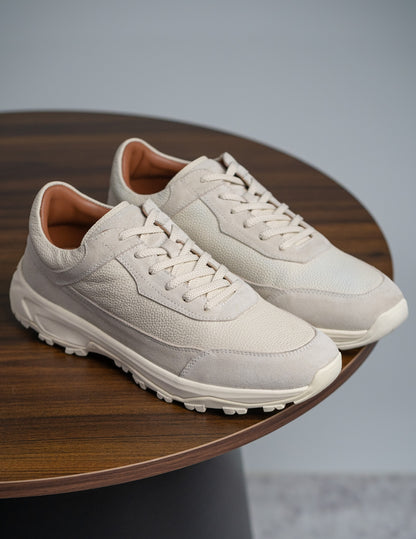Terra Line Sneakers | Bone White