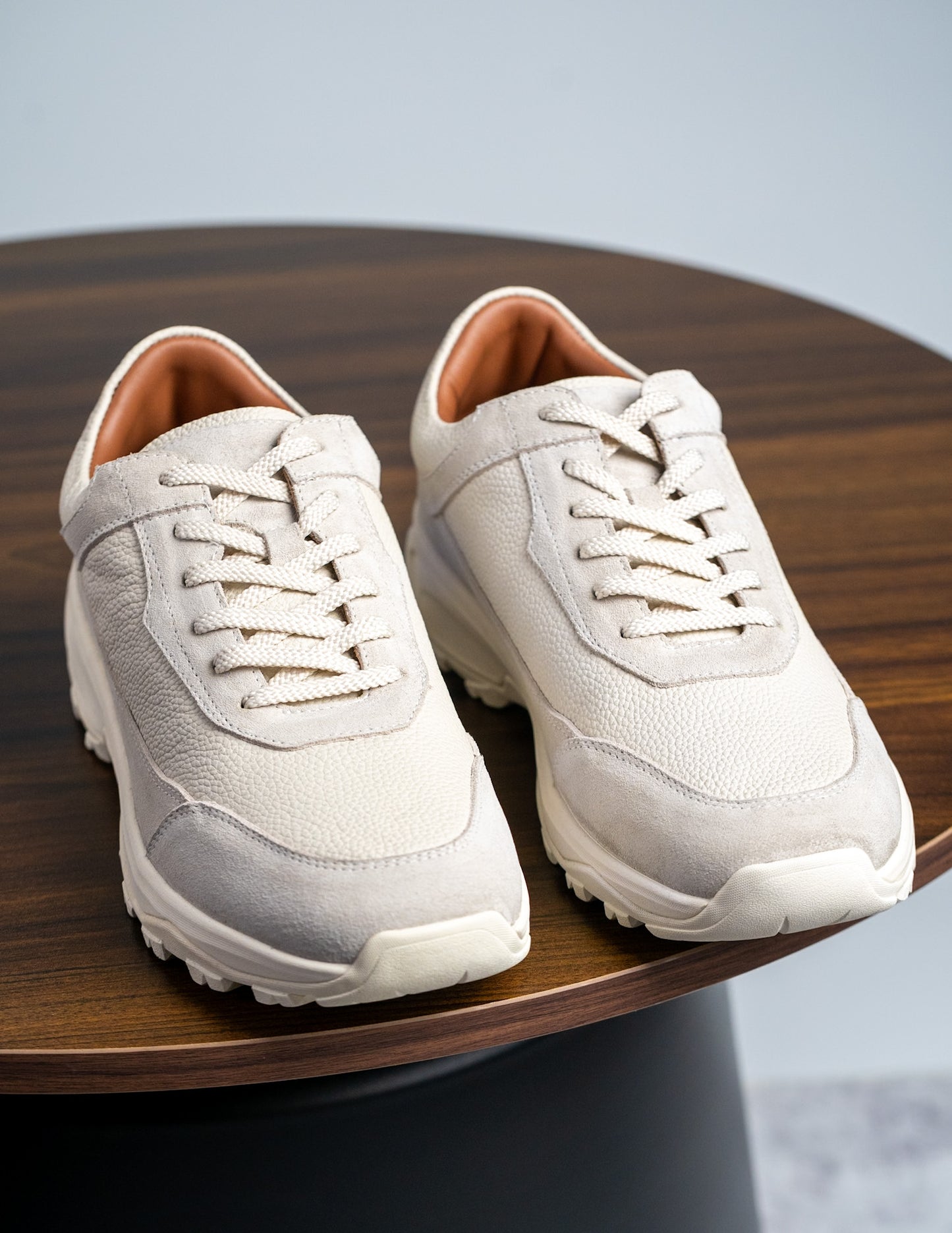 Terra Line Sneakers | Bone White