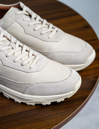 Terra Line Sneakers | Bone White