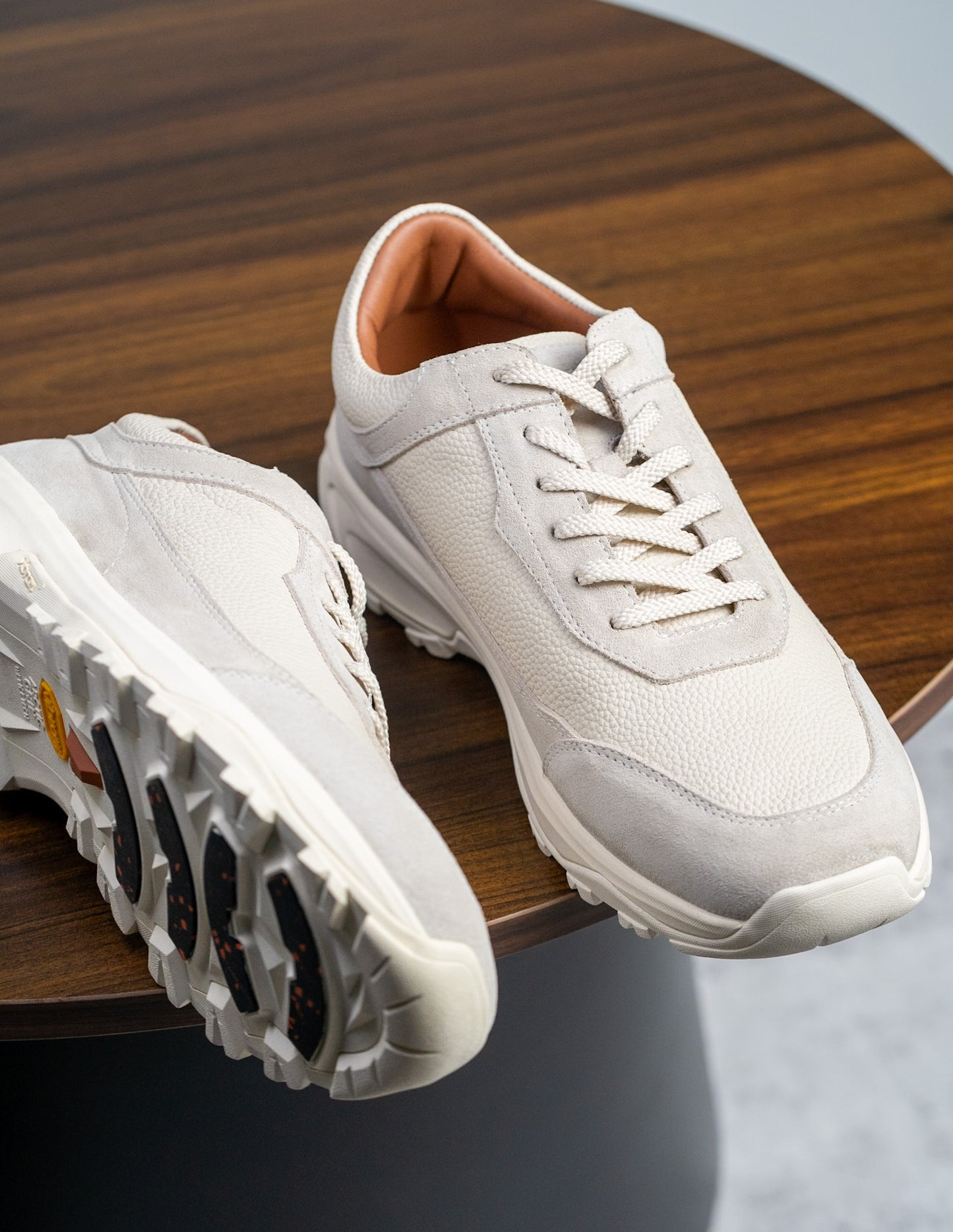 Terra Line Sneakers | Bone White