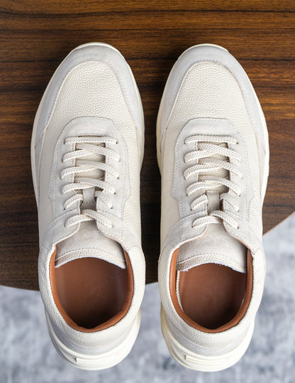 Terra Line Sneakers | Bone White