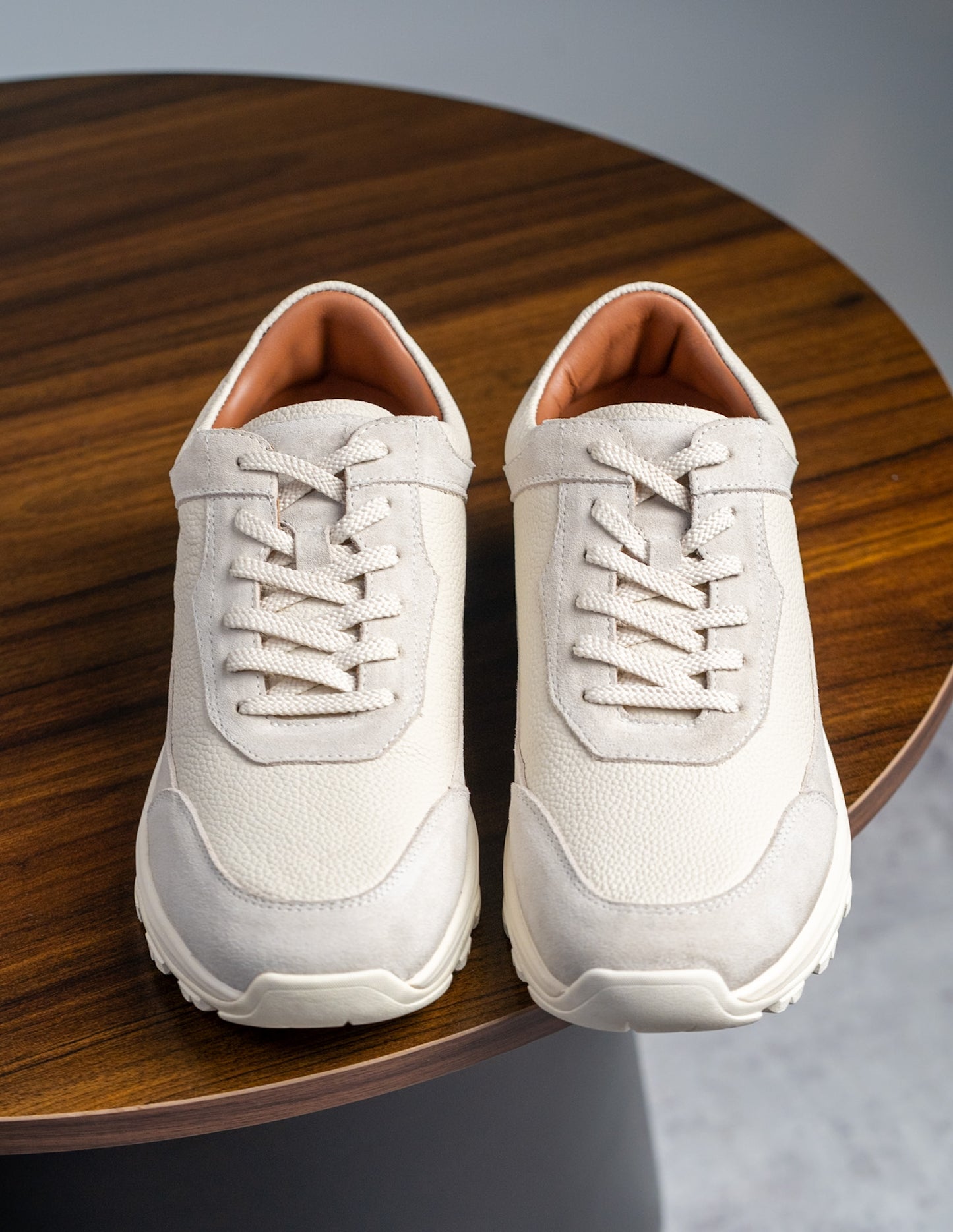 Terra Line Sneakers | Bone White