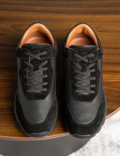 Terra Line Sneakers | Obsidian Black