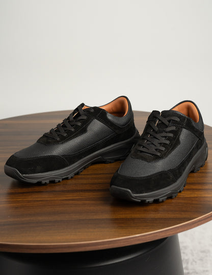Terra Line Sneakers | Obsidian Black