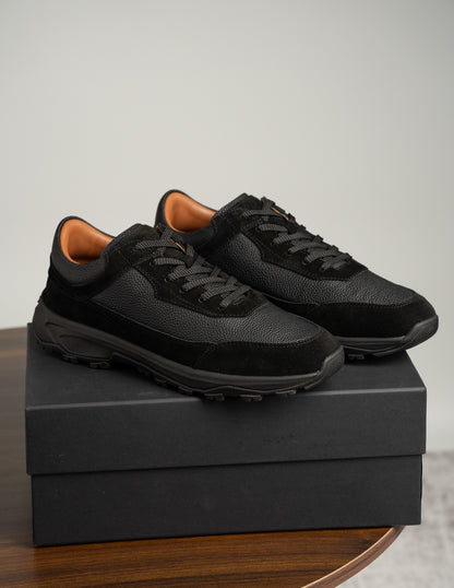 Terra Line Sneakers | Obsidian Black