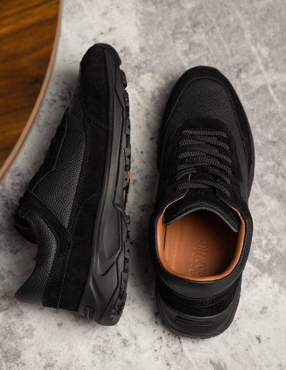 Terra Line Sneakers | Obsidian Black