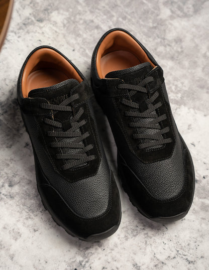 Terra Line Sneakers | Obsidian Black