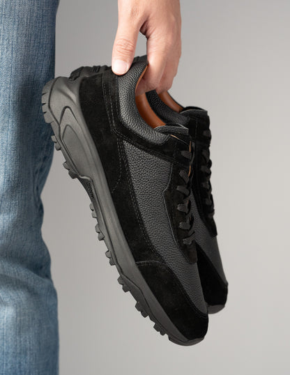 Terra Line Sneakers | Obsidian Black