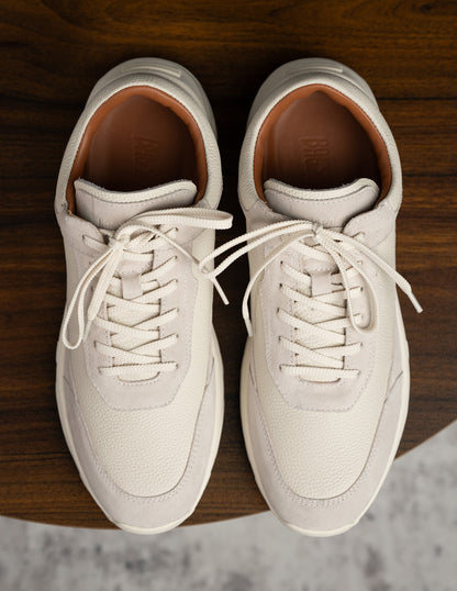 Terra Line Sneakers | Bone White