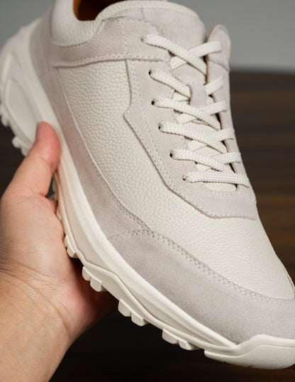 Terra Line Sneakers | Bone White