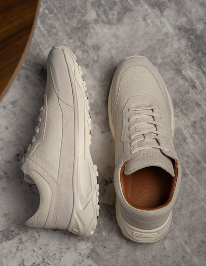 Terra Line Sneakers | Bone White