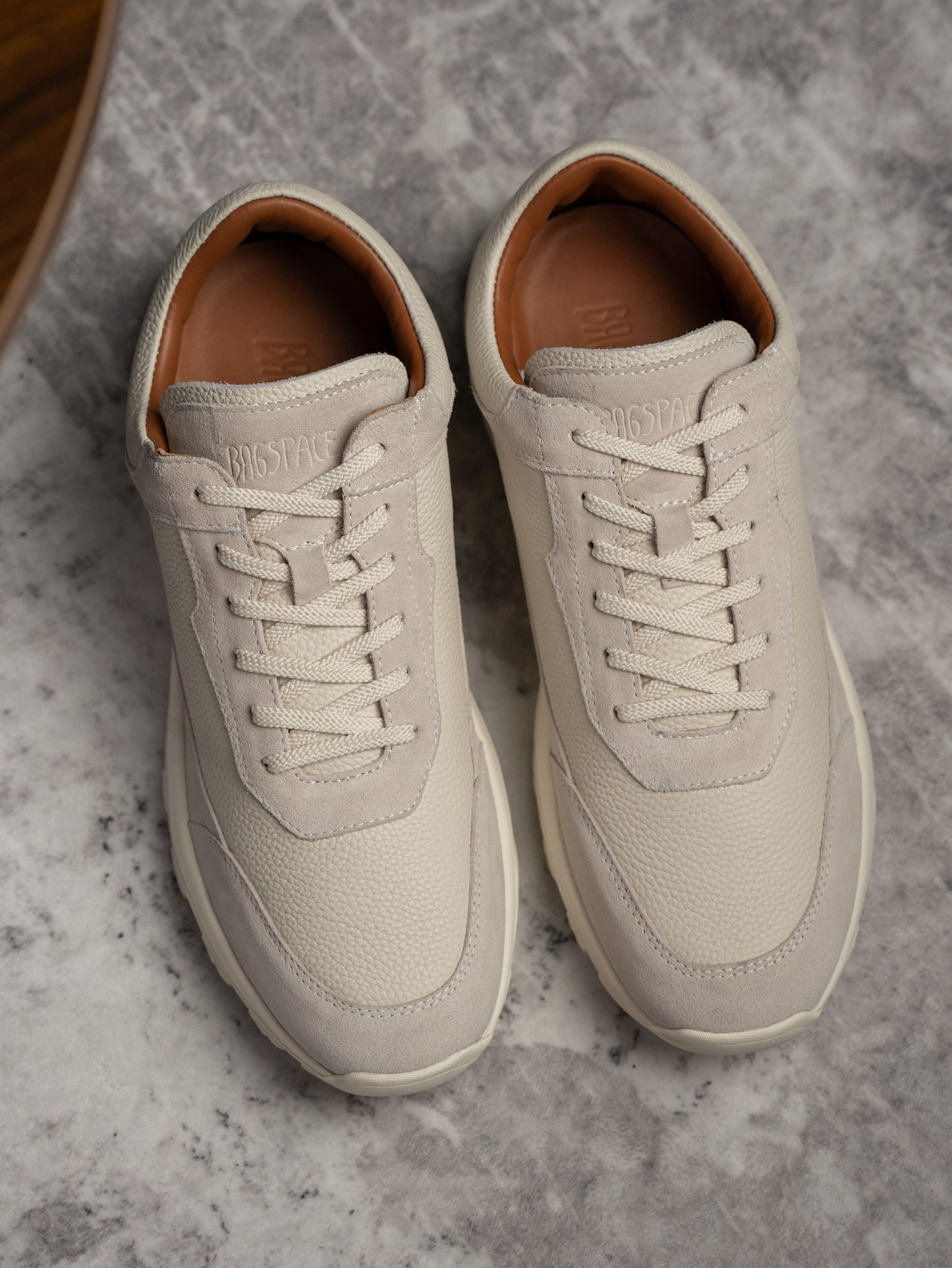 Terra Line Sneakers | Bone White