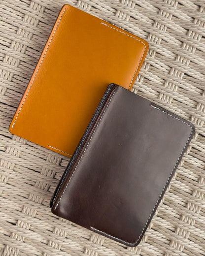 ปลอกสมุด ไดอารี่ หนังฟอกฝาดแท้ ตัวอย่างเฉดสี Classic Brown Bagspace