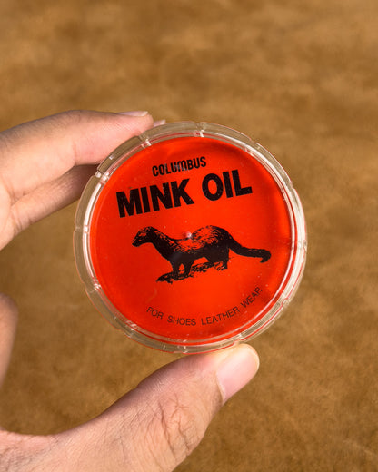 Mink Oil ครีมบำรุงหนัง ครีมรักษาหนัง พรีเมียมจากญี่ปุ่น