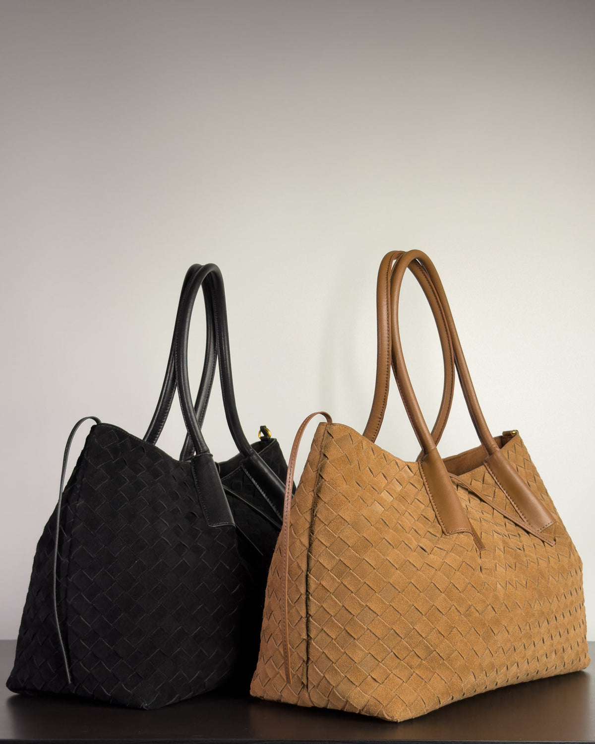 Siena กระเป๋า Tote หนังกลับแท้ ไซส์ L และ S หลายสี Bagspace