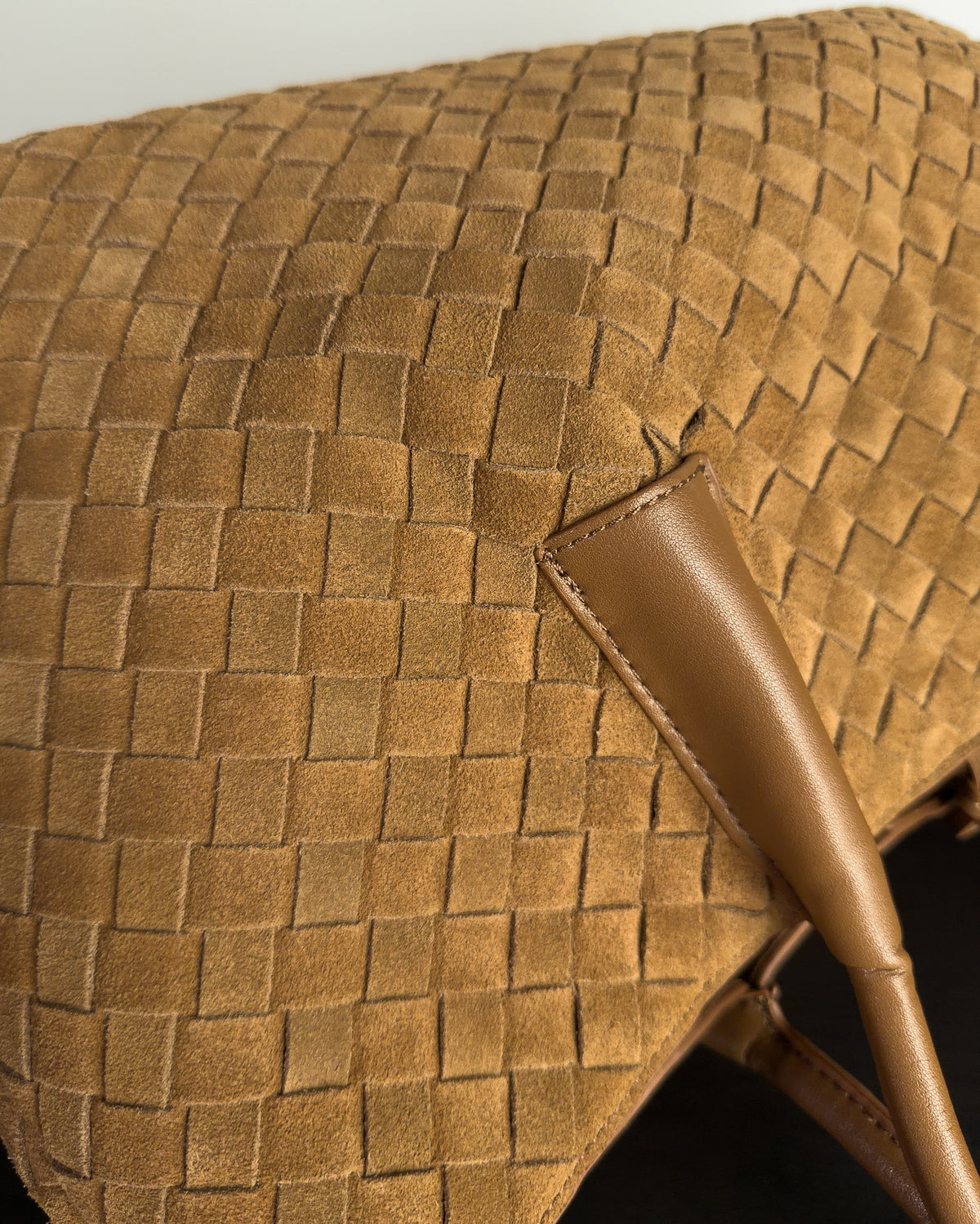 Siena กระเป๋า Tote หนังกลับแท้ ไซส์ L สี Caramel Bagspace