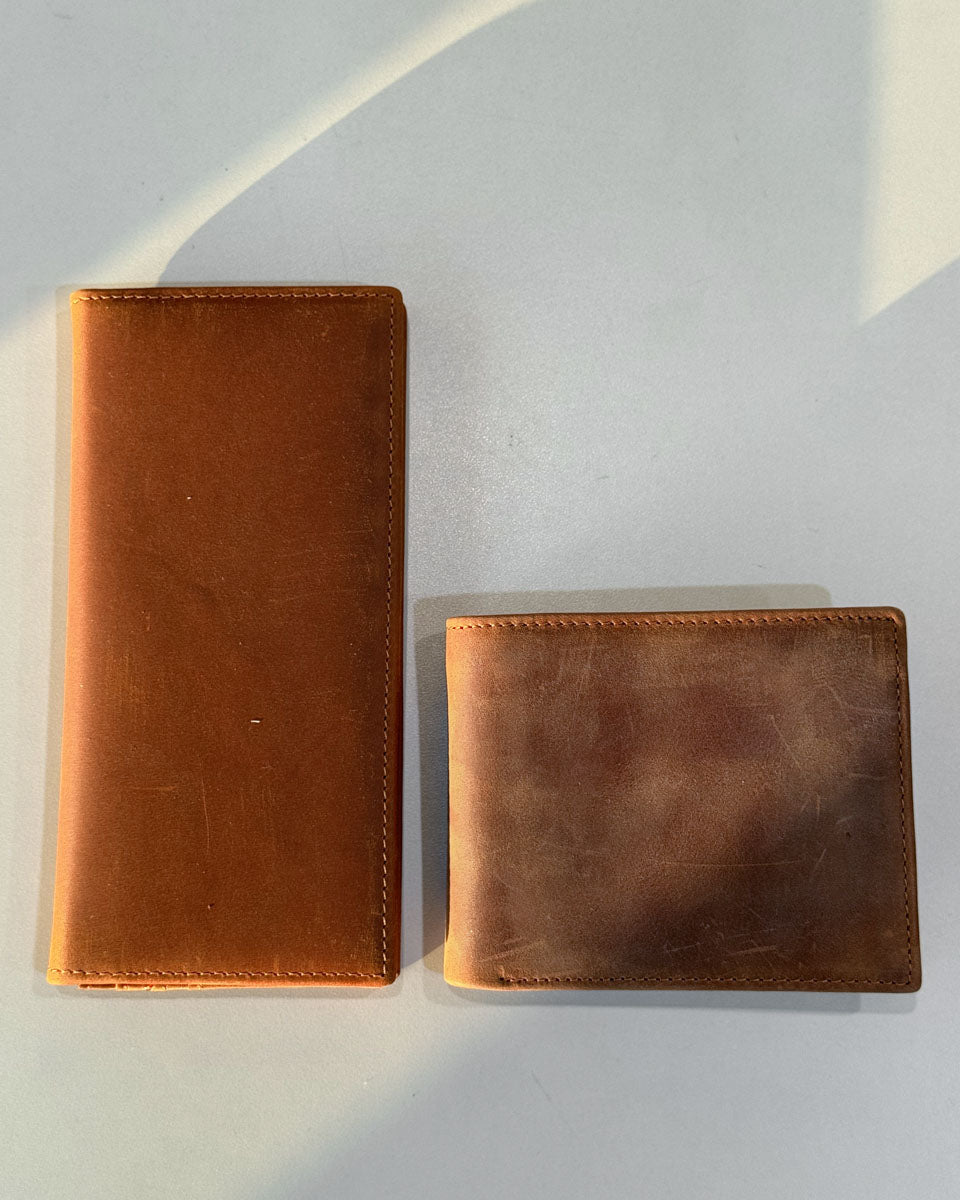 Kasper Nubuck Long Wallet (BJ09)