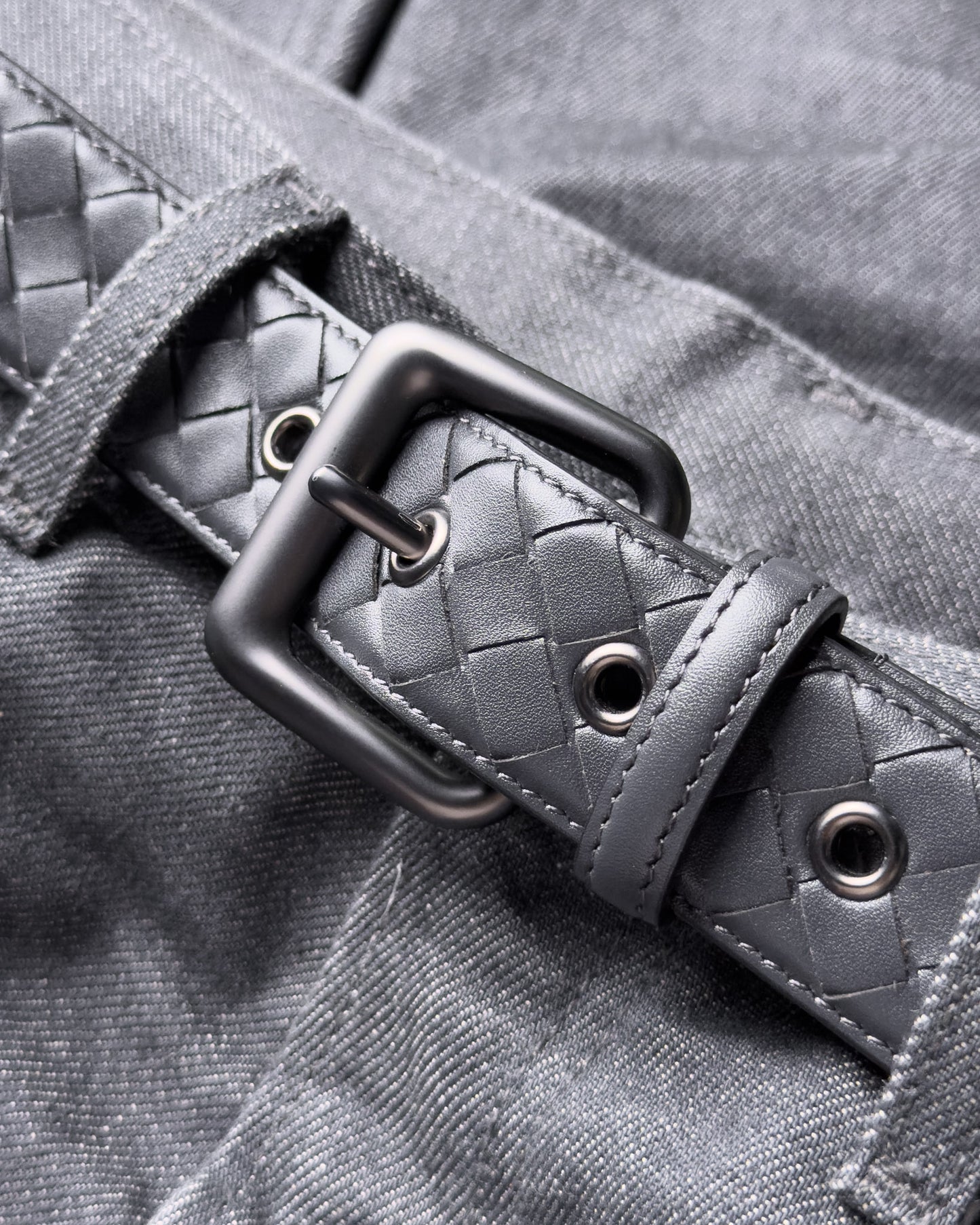 Saxon Leather Belt เข็มขัดสานหนังแท้