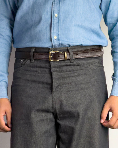 Gentry Leather Belt เข็มขัดหนังแท้ (แถมที่เจาะรู/สายตัดได้)