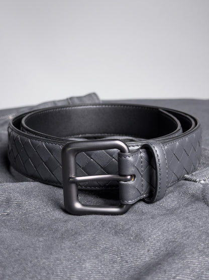 Saxon Leather Belt เข็มขัดสานหนังแท้