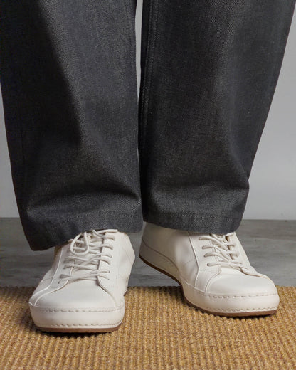 รองเท้าหนังแท้ Dante Fade White