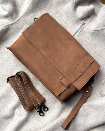 Raven Fold Bag (BM17) - Premium Nubuck