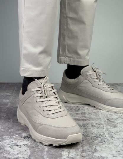 Terra Line Sneakers | Bone White
