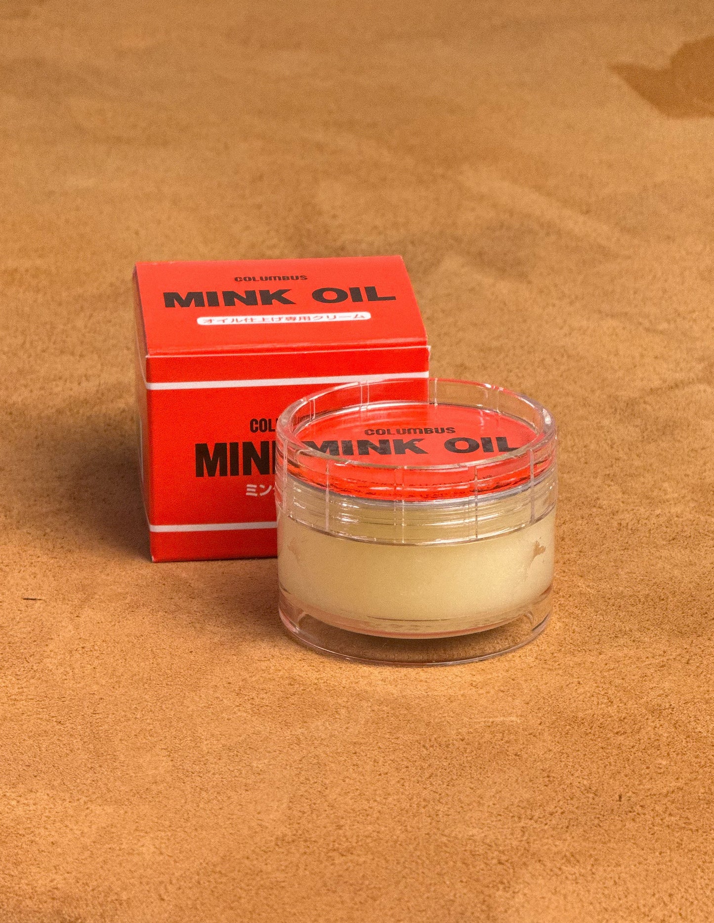 Columbus Mink Oil - ครีมบำรุงหนัง สูตรพรีเมียมจากญี่ปุ่น