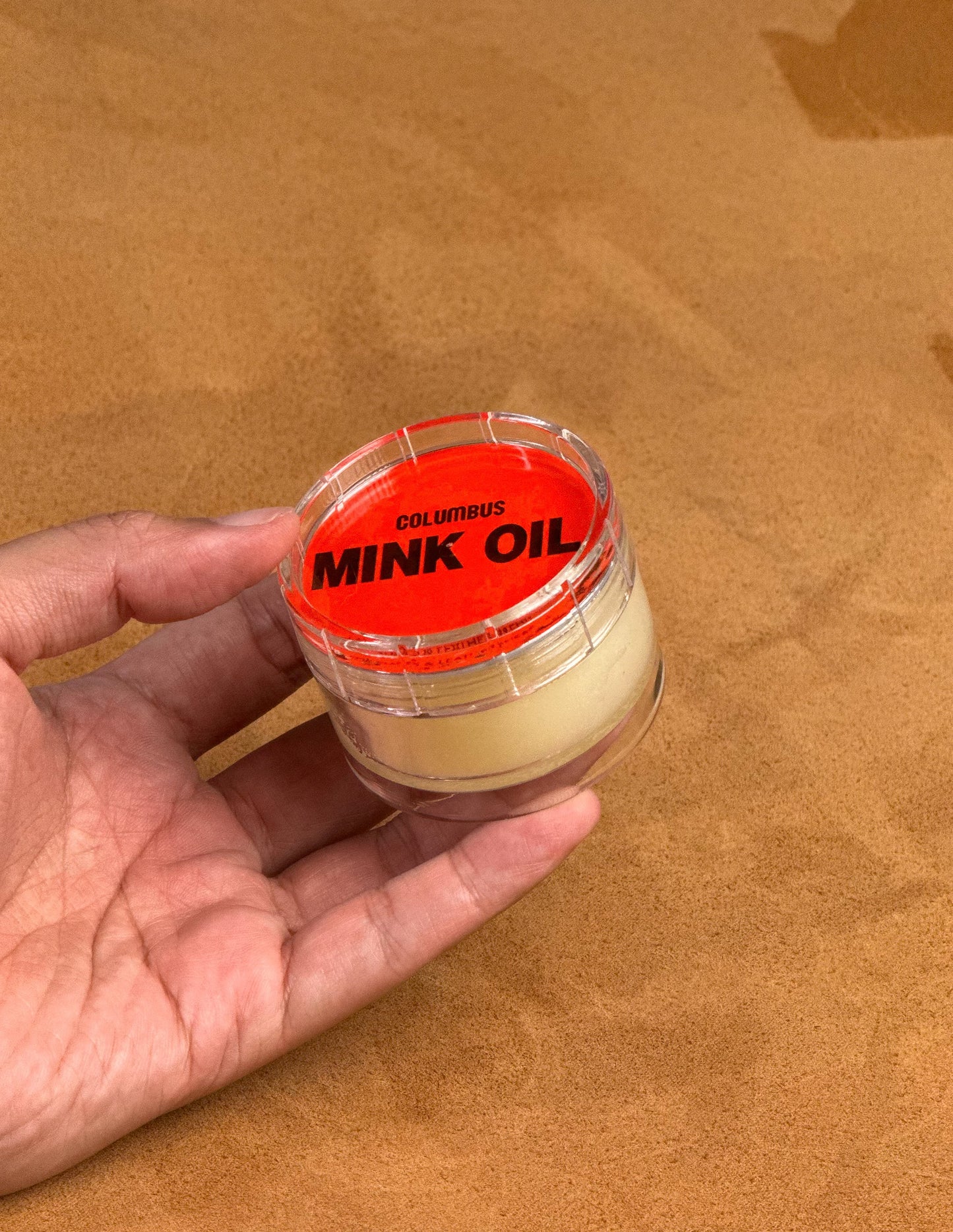 Columbus Mink Oil - ครีมบำรุงหนัง สูตรพรีเมียมจากญี่ปุ่น