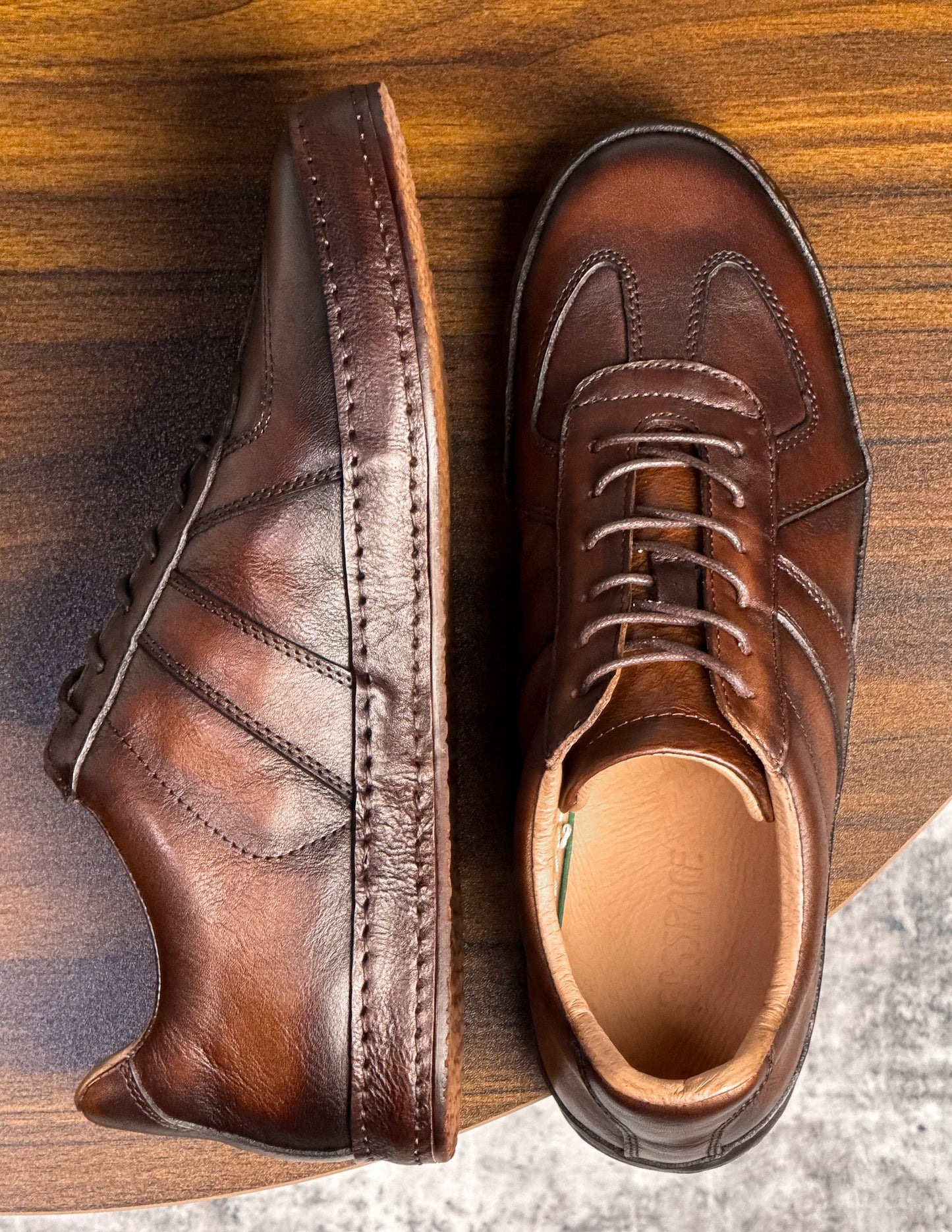 Carina Sneaker | Dark Brown