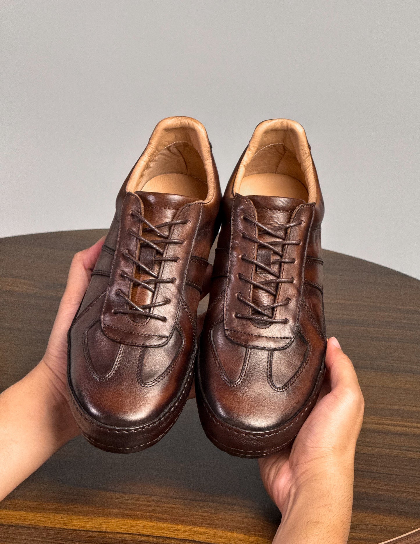 Carina Sneaker | Dark Brown