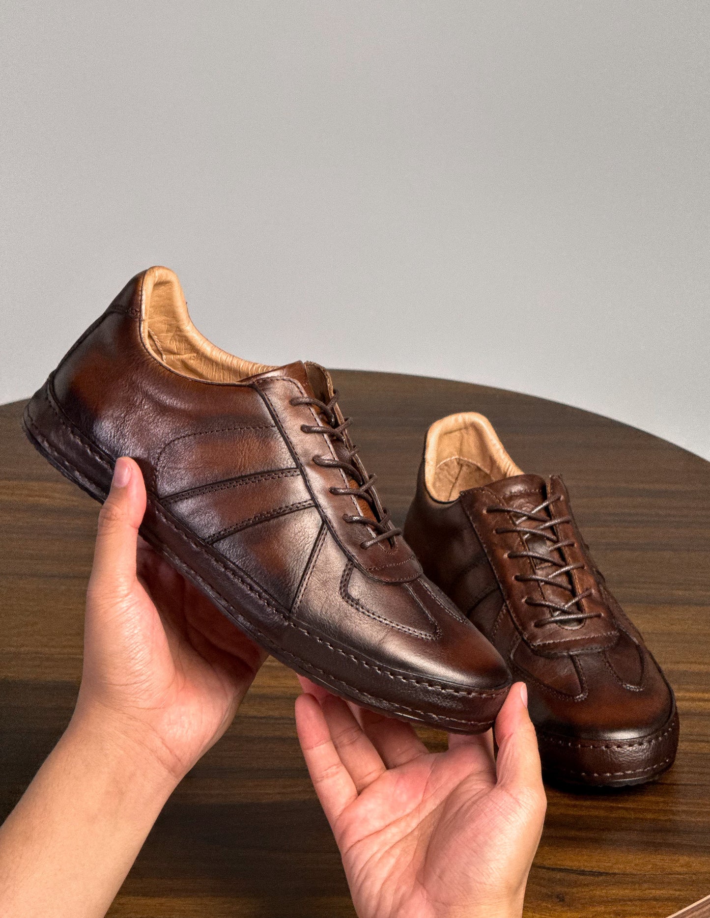 Carina Sneaker | Dark Brown